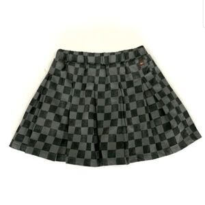 SALE! TEA COLLECTION DISTRESSED PLAID SKIRT SZ.2